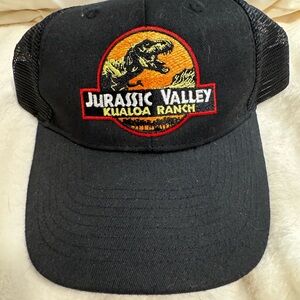 Black Jurassic Valley Kualoa Ranch Cap